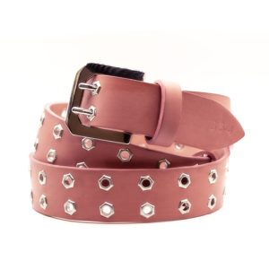 Cintura Rosa Doppio Ardiglione